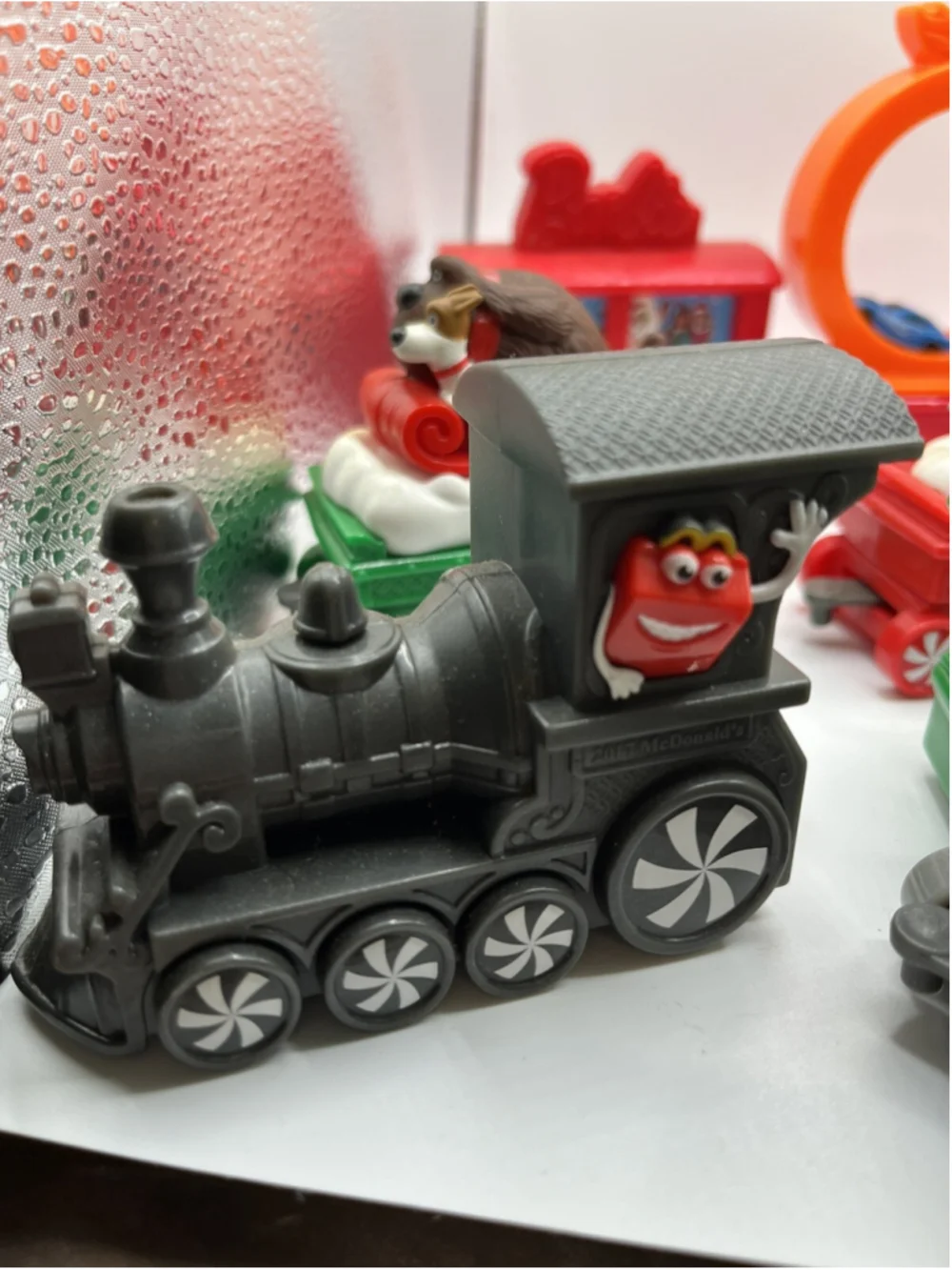 McDonald's 2017 Holiday Express Christmas Train Barbie Minions Ponies Lot of 11